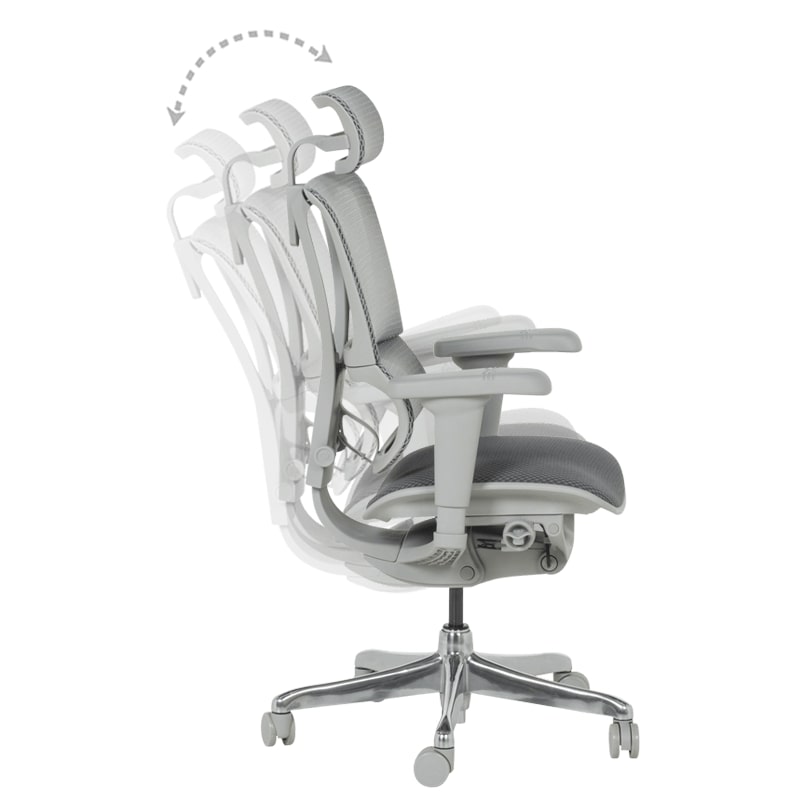 Ергономичен стол Carmen IOO Ultra сив